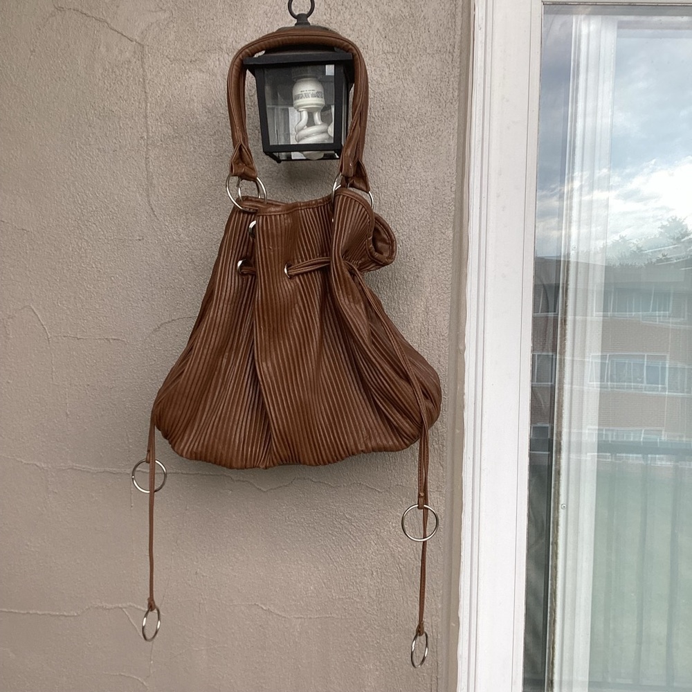 Club Aldo Faux Leather Bucket Bag